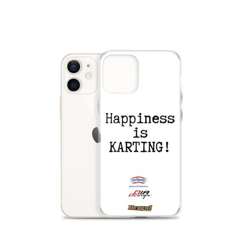 HAPPINESS IS KARTING!  Clear Case for iPhone®