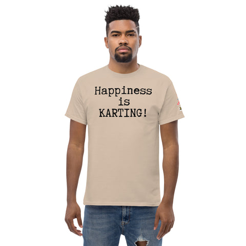 HAPPINESS IS KARTING! Men's classic tee