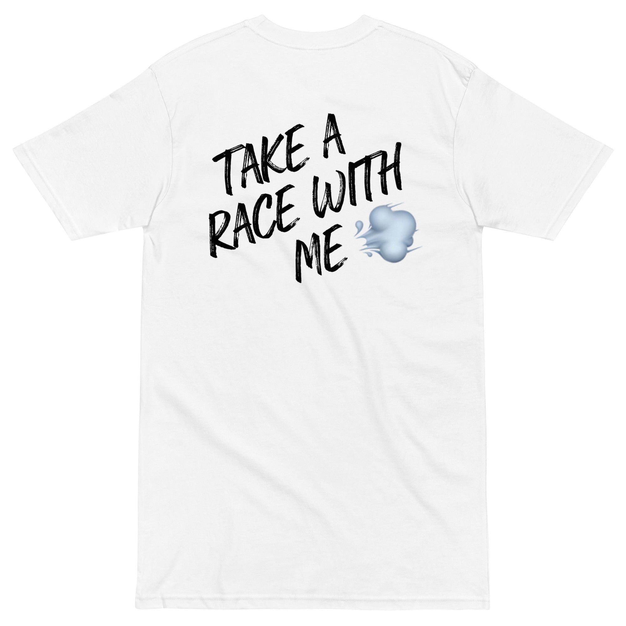 Take a Race with Me - T- Shirt grey