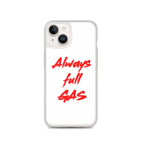 Always Full Gaz Clear Case for iPhone®